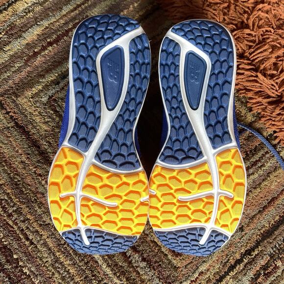 New Balance Fresh Foam 680 V7 Mens 9 Women’s 10.5 Shoes Blue And Orange main image 9